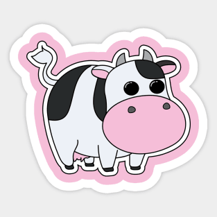 Cow Harvest Moon Sticker